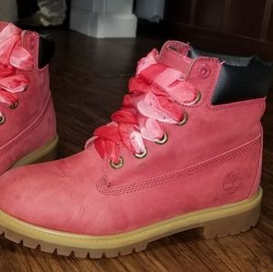 Timberland boots boys 6 womens 7.5 Nubuck